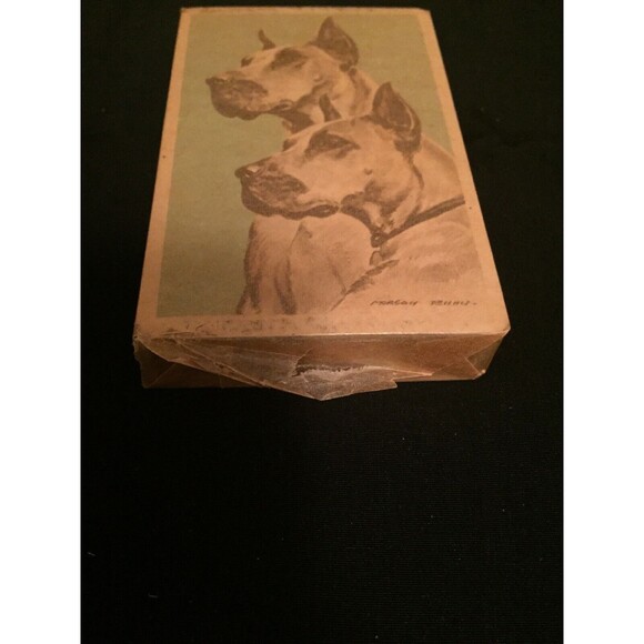 Vtg Collector Rex Playing Cards In Heavy Silvertone Box Unsealed Deck Tax Stamp - Picture 7 of 11